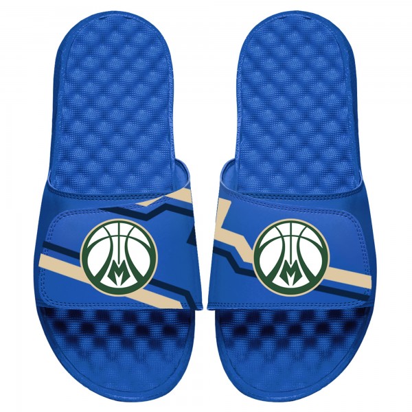 Шлепки Milwaukee Bucks ISlide Unisex 2024/25 City Edition - Royal
