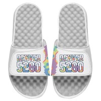 Шлепки Denver Nuggets ISlide Unisex 2024/25 City Edition - White