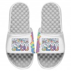 Шлепки Denver Nuggets ISlide Unisex 2024/25 City Edition - White