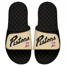 Шлепки Detroit Pistons ISlide Unisex 2024/25 City Edition - Black