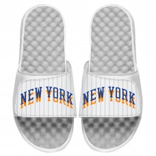 Шлепки New York Knicks ISlide Unisex 2024/25 City Edition - White