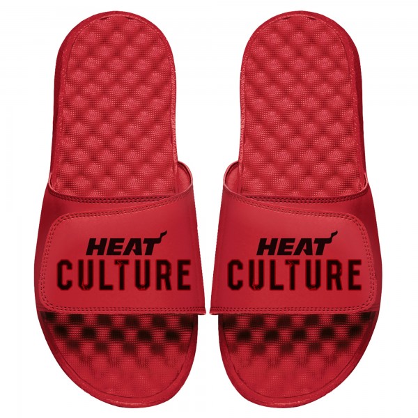 Шлепки Miami Heat ISlide Unisex 2024/25 City Edition - Red