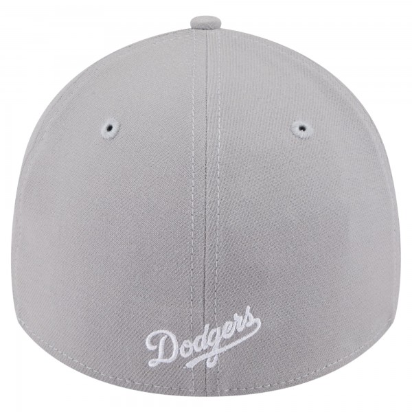 Бейсболка Los Angeles Dodgers New Era Gray 2024 World Series Champions 39THIRTY