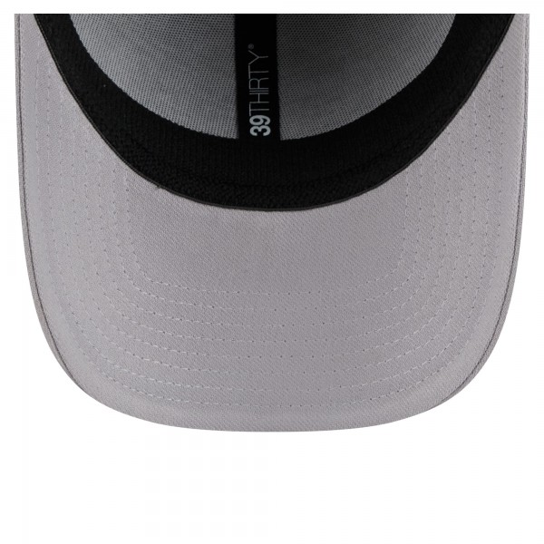 Бейсболка Los Angeles Dodgers New Era Gray 2024 World Series Champions 39THIRTY