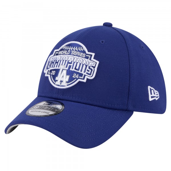 Бейсболка Los Angeles Dodgers New Era Royal 2024 World Series Champions 39THIRTY