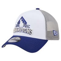 Бейсболка Los Angeles Dodgers New Era White 2024 World Series Champions 9FORTY
