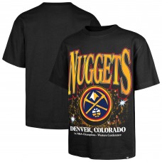 Denver Nuggets 47 Black Past Champs Collection Flashbulb Foundation T-Shirt