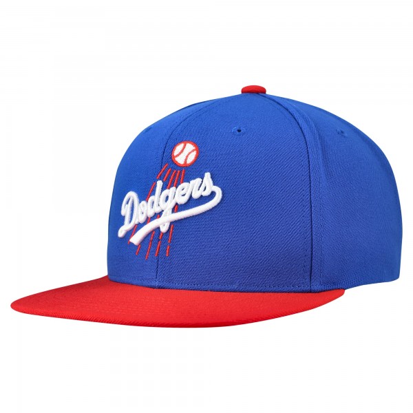 Los Angeles Dodgers Mitchell & Ness Royal Cooperstown Collection Basic Flip Snapback Hat