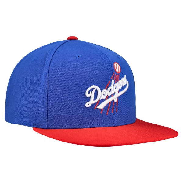 Los Angeles Dodgers Mitchell & Ness Royal Cooperstown Collection Basic Flip Snapback Hat