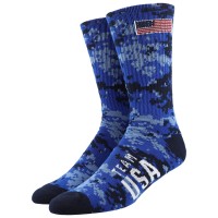 Носки Team USA Camo Single Crew - Blue