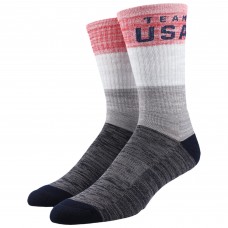 Team USA Single Crew Socks - Gray