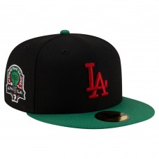 Бейсболка Los Angeles Dodgers x Union Los Angeles New Era Black/Green 59FIFTY