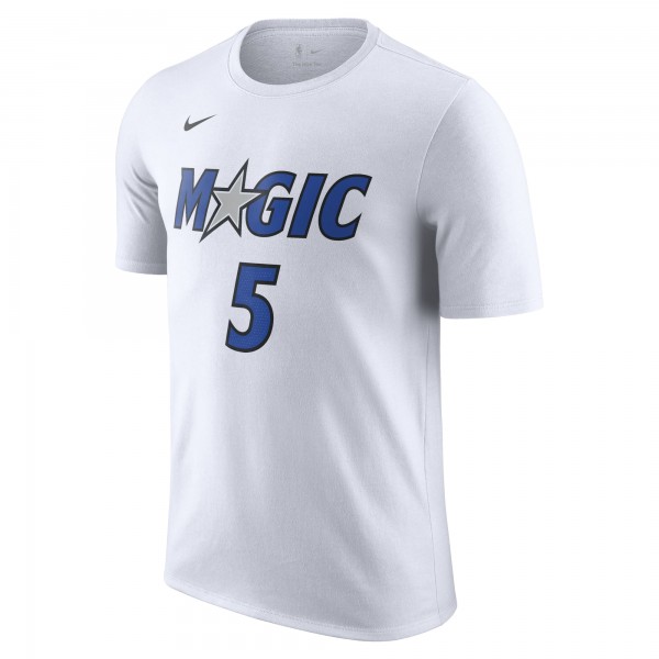 Orlando Magic Paolo Banchero Nike White Association Edition Name & Number T-Shirt