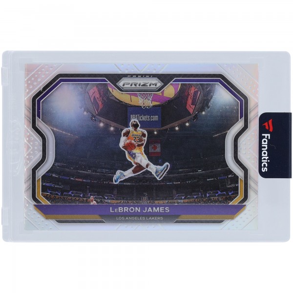 LeBron James Los Angeles Lakers 2020-21 Panini Prizm Silver Prizm #1 Card