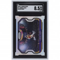 LeBron James Los Angeles Lakers 2020-21 Panini Prizm Silver Prizm #1 SGC Authenticated 8.5 Card