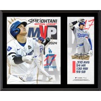 Shohei Ohtani Los Angeles Dodgers Fanatics Authentic 12 x 15 2024 National League MVP Award Sublimated Plaque