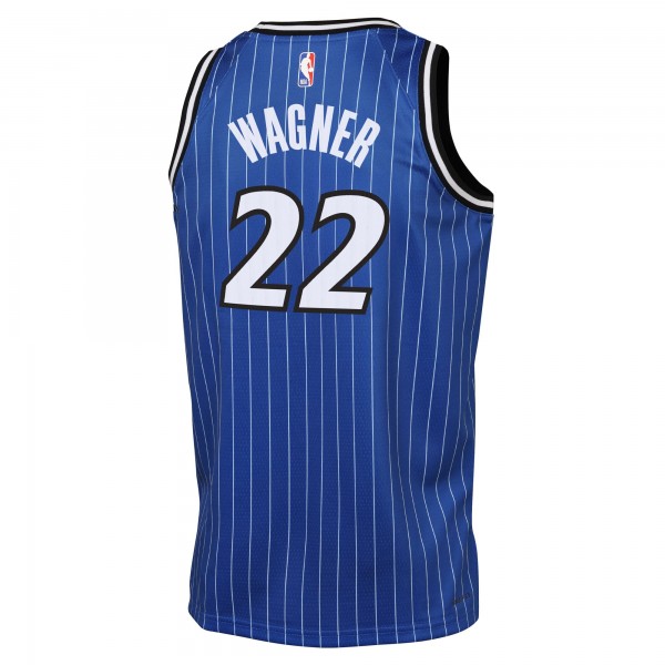 Игровая джерси Подростковая Orlando Magic Franz Wagner Nike Blue Icon Edition Swingman