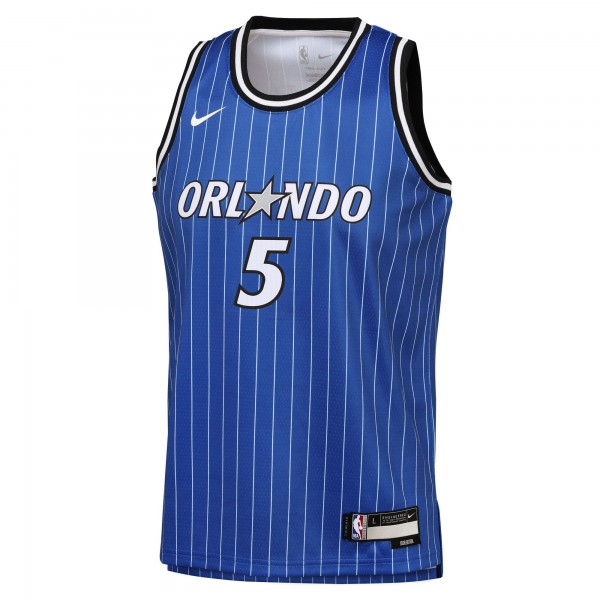Игровая джерси Подростковая Orlando Magic Paolo Banchero Nike Blue Icon Edition Swingman