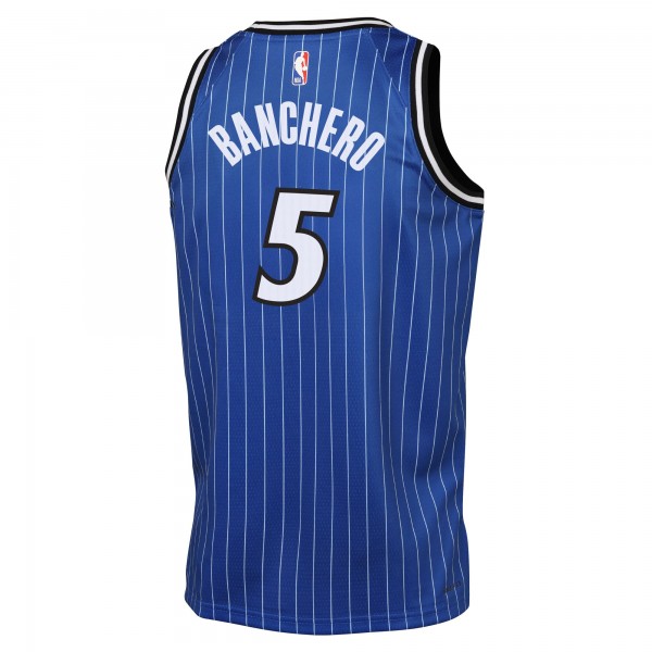 Игровая джерси Подростковая Orlando Magic Paolo Banchero Nike Blue Icon Edition Swingman