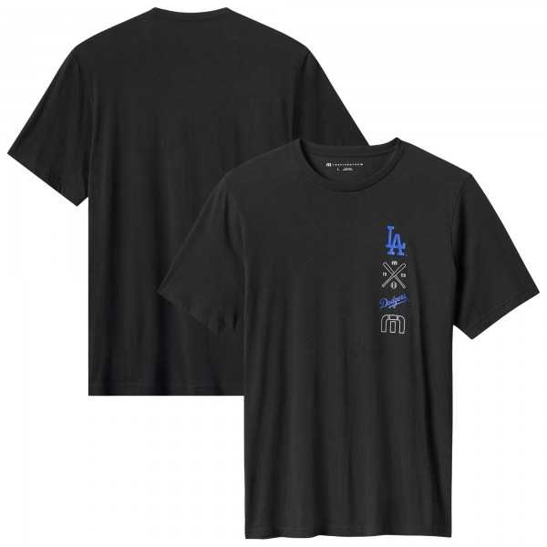 Los Angeles Dodgers TravisMathew Black Sunset Slam 2.0 T-Shirt