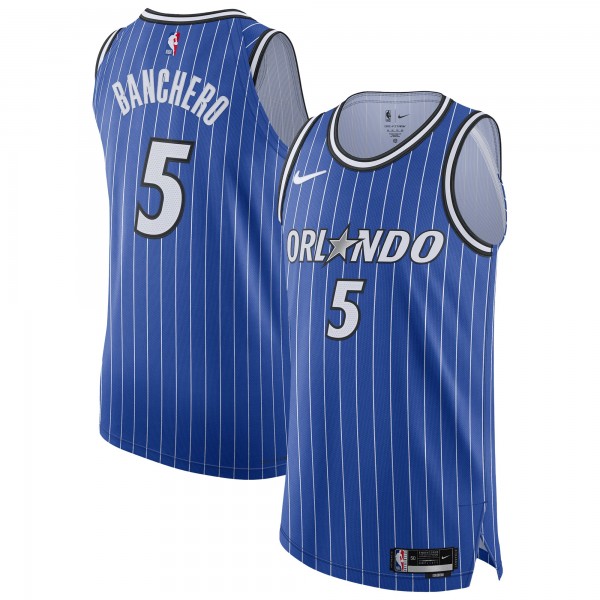 Джерси Orlando Magic Paolo Banchero Nike Blue Authentic Player - Icon Edition