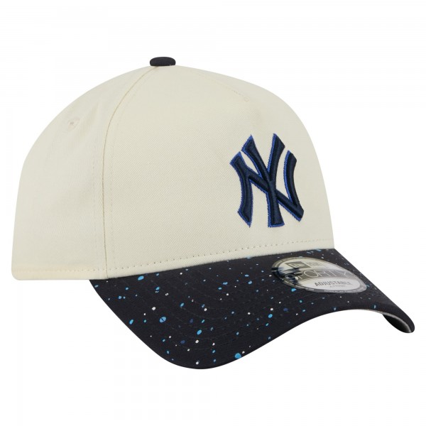 Бейсболка New York Yankees New Era Cream Speckle A-Frame 9FORTY