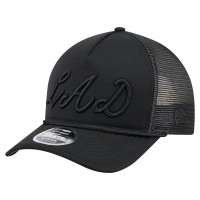 Бейсболка Los Angeles Dodgers New Era Black City Initial 9FORTY A-Frame M-Crown