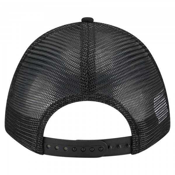 Бейсболка Los Angeles Dodgers New Era Black City Initial 9FORTY A-Frame M-Crown