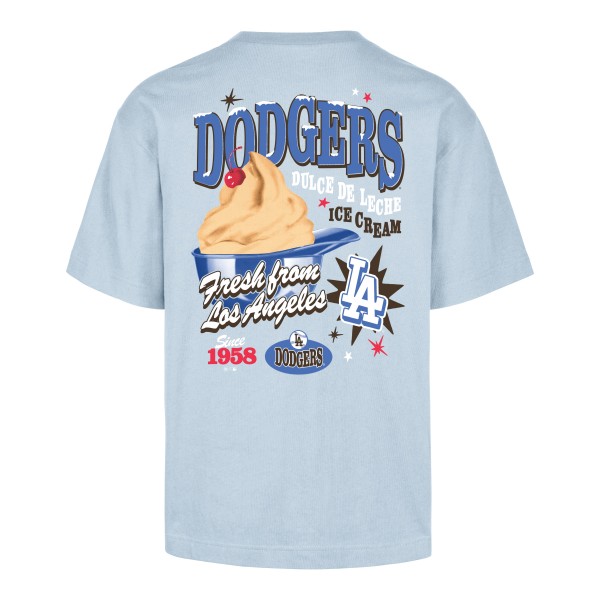 Los Angeles Dodgers 47 Light Blue Ice Cream Parlor Foundation T-Shirt