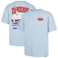 New York Yankees 47 Light Blue Ice Cream Parlor Foundation T-Shirt