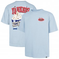 New York Yankees 47 Light Blue Ice Cream Parlor Foundation T-Shirt