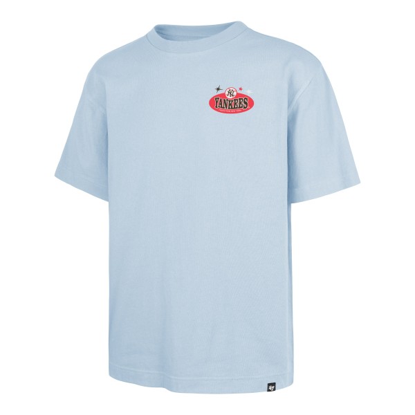 New York Yankees 47 Light Blue Ice Cream Parlor Foundation T-Shirt
