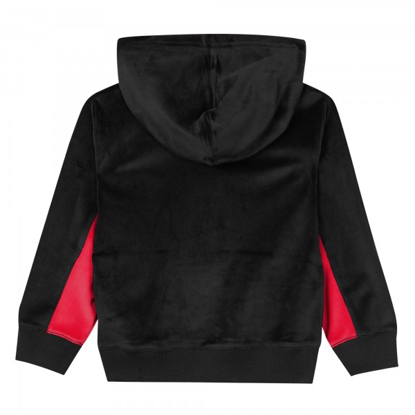 Дошкольнику Chicago Bulls Outerstuff Black Velour Hoodie