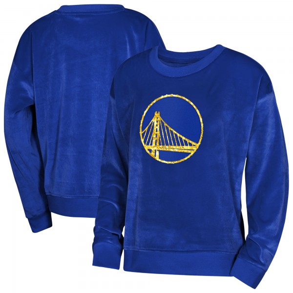 Подростковая Girls Golden State Warriors Outerstuff Royal Step Back Sweatshirt