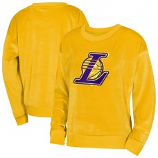 Кофта Подростковая Girls Los Angeles Lakers Outerstuff Gold Step Back Crewneck
