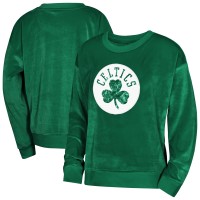 Подростковая Girls Boston Celtics Outerstuff Kelly Green Step Back Sweatshirt