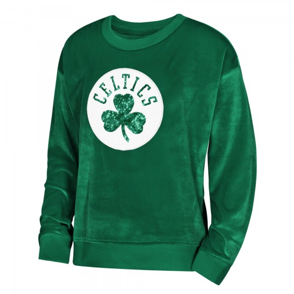 Подростковая Girls Boston Celtics Outerstuff Kelly Green Step Back Sweatshirt