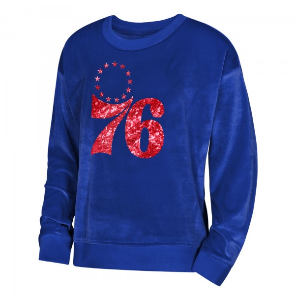 Подростковая Girls Philadelphia 76ers Outerstuff Royal Step Back Sweatshirt
