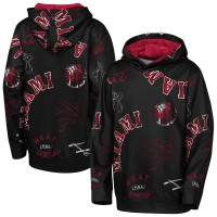 Толстовка Подростковая Miami Heat Outerstuff Black Moving Violation
