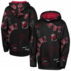 Подростковая Miami Heat Outerstuff Black Moving Violation Hoodie