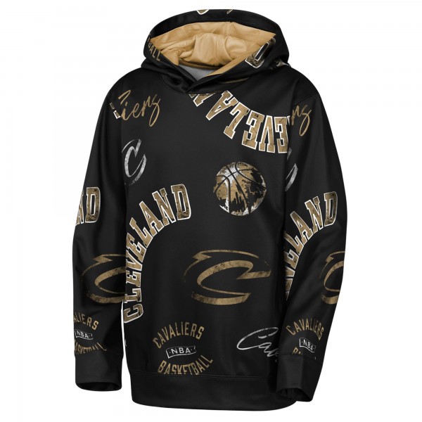 Подростковая Cleveland Cavaliers Outerstuff Black Moving Violation Hoodie
