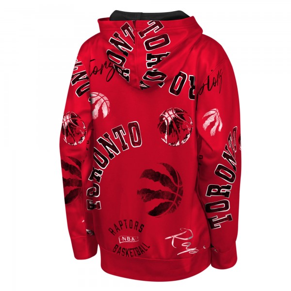 Подростковая Toronto Raptors Outerstuff Red Moving Violation Hoodie