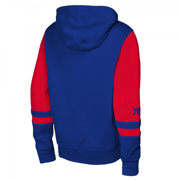 Подростковая Philadelphia 76ers Outerstuff Royal Straight to the League Full-Zip Hoodie