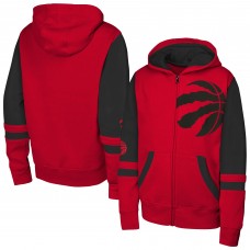 Подростковая Toronto Raptors Outerstuff Red Straight to the League Full-Zip Hoodie