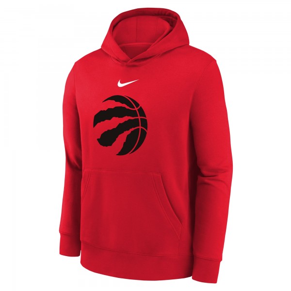 Подростковая Toronto Raptors Nike Red 2025/26 Club Fleece Hoodie