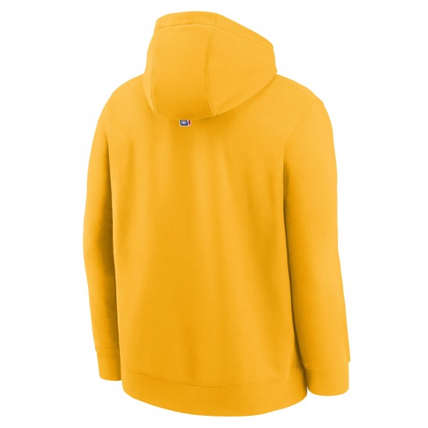 Толстовка Подростковая Los Angeles Lakers Nike Gold 2025/26 Club Fleece