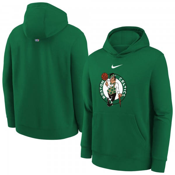 Подростковая Boston Celtics Nike Kelly Green 2025/26 Club Fleece Hoodie