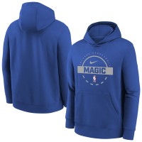 Толстовка Orlando Magic Nike Blue 2025/26 Club Fleece Practice