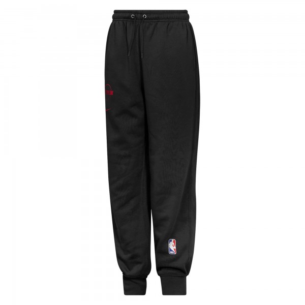 Подростковая Chicago Bulls Nike Black Club Fleece Practice Jogger Pants