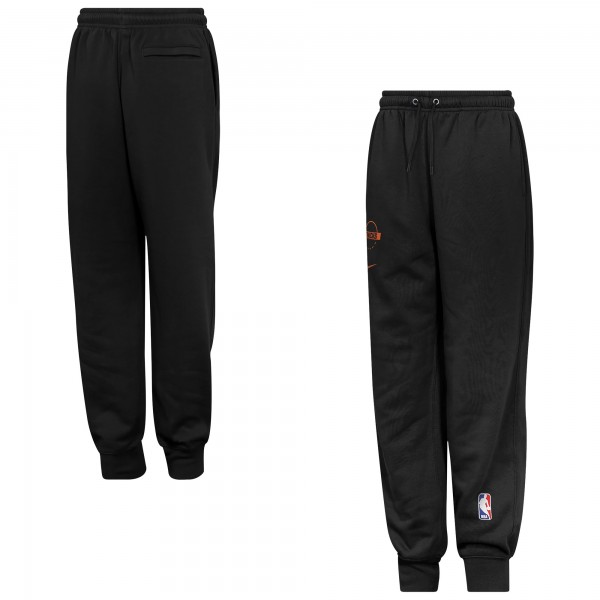 Подростковая New York Knicks Nike Black Club Fleece Practice Jogger Pants